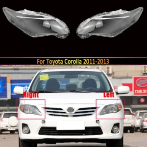Car Headlamp Lens For Toyota Corolla 2011 2012 2013 Car Replacement Auto Shell Cover