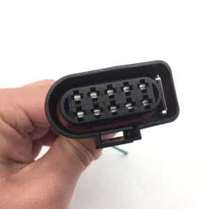 for Audi A6  A4  A3 Q3 Halogen Headlight Plug Rear Lamp Plug Wiring Harness 10 Pin