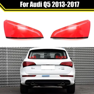 For Audi Q5 2013 2014 2015 2016 2017 Car Rear Taillight Shell Brake Lights Shell Replace Auto Rear Shell Cover Mask Lampshade