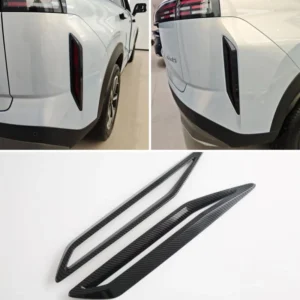 Exterior Accessories For Chery Tiggo Jaecoo7 TJ-1 2024 2025 Rear Fog Lights Lamps Eyelid Eyebrow Decoration Cover Trim Styling