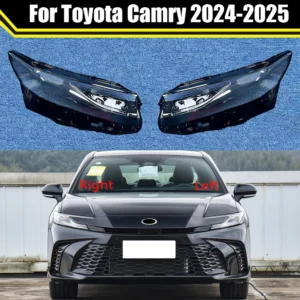 For Toyota Camry 2024 2025 Car Front Headlight Cover Headlamp Lampshade Lampcover Head Lamp Light Covers Shell