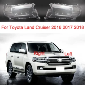 Headlight Glass For Toyota Land Cruiser 2016 2017 2018 Transparent Lampshade Auto Parts Headlamp Shell Car Accessories