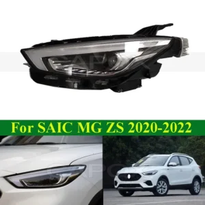 CAPQX Front Bumper Headlight  Head Light Lamp For SAIC MG ZS 2020-2022 Head Lamp Headlamp Cover Glass Shell