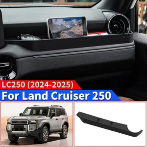 For Toyota Land Cruiser Prado 2024-2025 LC250 1st Edition 1958 J250 Silicone Storage Box & Dashboard Organizer Mat, Car Interior