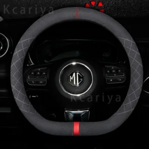 Car steering wheel cover For MG ZR ZS HS GS GT EZS MG3 MG5 MG6 MG7 Hector Gundam Automotive Interior Accessories