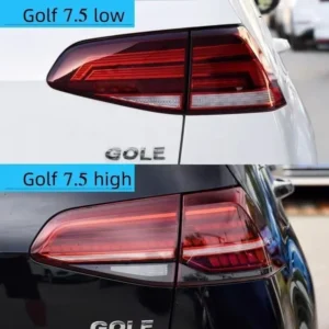 For Volkswagen Golf 7.5 2018 2019 2020 LED Brake Light Taillight Assembly  rear Taillight Anti-Collision Taillight Bend Light