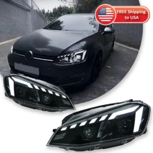 Car Light LED Headlights Assembly For VW Volkswagen Golf MK 7 7.5 Head Lamps Start Up Dynamic Sequential Turn Signals