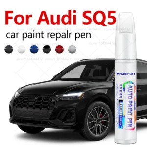 Car Paint Repair Pen For 2013-2023 AUDI SQ5 Paint Scratch Repair Accessories White LY9L Black LY9B Grey LX7G Green LX6M Blue