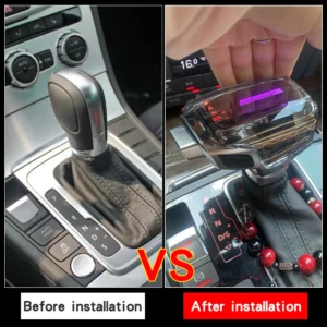 For Volkswagen Vw Golf Mk 6 7 Passat B7 B8 Tiguan Mk2 Dsg Gearbox Handle Electronic Led Crystal Shift Handle Automatic gear Knob