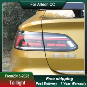 Car Tail Lights For VW Arteon CC 2018-2023 FULL LED  Brake Reverse Tail Lamp Dynamic Signal Light  Light Tail Lamp Assembly