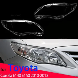 For Toyota Corolla E140 E150 Wide-body Version 2010-2013 Headlamp Replace Transparent Lights Shell Headlight Housing Cover