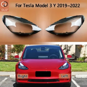 Scheinwerfer Abdeckung Transparent Lampenschirm Objektiv Lampe Shell Plexiglas Auto Ersatzteile Für Tesla Modell 3 Y 2019 2020 2021 2022