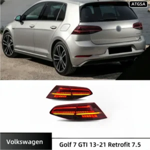 ATGSA Car taillights for Volkswagen Golf 7 Upgrade 7.5 Taillights 2013-2021 New upgraded LED style