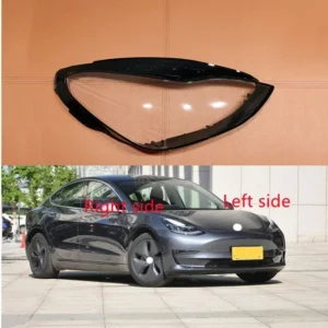 Für Tesla Modell 3 Modell y 2019 2020 2021 2022 2023 Auto Scheinwerfer Shell Scheinwerfer Abdeckung Scheinwerfer Linse Scheinwerfer Glas
