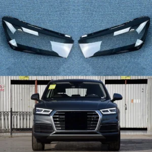 For Audi Q5 Q5L 2018 2019 2020 Headlamp Transparent Cover Lamp Shade Headlight Shell Lens Plexiglass Replace Original Lampshade