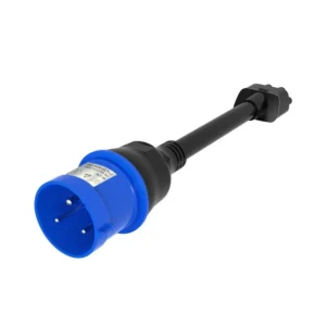 Für Tesla 3 Pin Blue Cee Adapter Tesla Modell s, 3, x, y Gen 2 EV Ladegerät Verlängerung kabel Anschluss 240V Steckdose bei 32a 10 Zoll
