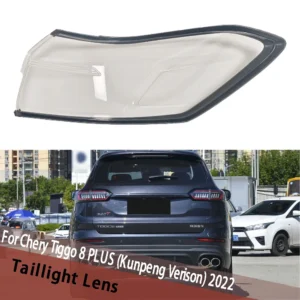 For Chery Tiggo 8 PLUS (Kunpeng Verison) 2022 Outside Lens Rear Cover Taillight Shade Taillamp LampShade Tail Light Housing