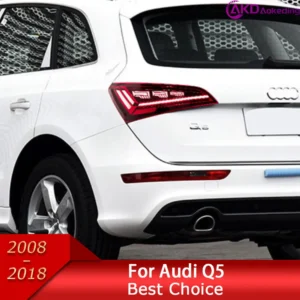 Car Lights For Audi Q5 SQ5 2009-2015 8R LED Auto Taillight Assembly Upgrade Q7 Design Dynamic Signal Lamp Exterior Accessories