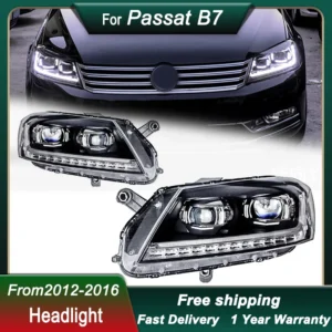 Car Headlight For VW Passat Magotan B7 EU 2012-2016 Upgrade B8 style full LED Head Lamp  DRL Head Lamp Front light Assembly
