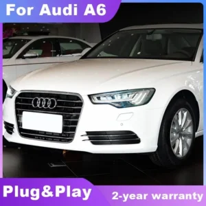 Car Lights for A6 2012-2018 A6L C7 LED Auto Headlight Assembly Upgrade Newest C8 Design Matrix Dynamic Lamp Tool Accessories