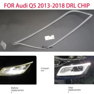 FOR Audi Q5 2013-2018 Car Headlights DRL Light Strips Angel Eyes Chip Ballast Module Illuminations Maintenance Accessories
