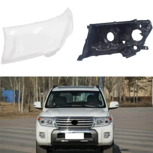 For Toyota Land Cruiser 2012 2013 2014 2015 Car Internal Spare Parts Headlight Lens Car Hood Lights Bases