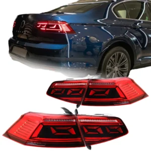 Car Lights For VW Passat B8 2016-2019 LED Tail Lamp Dynamic Signal Rear Stop Brake Reverse Auto Accessories Magotan 12V Voltage