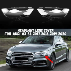 Front Headlamp Cover Lampshade Case Lens Transparent Headlight Shell For Audi A3 S3 2017 2018 2019 2020 Headlight Cover