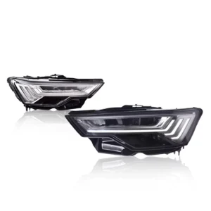 Car Light For Audi A6 C8 2019-2023 Headlight LED Projetor head Lamp Daytime Running Light Automotive Accessories