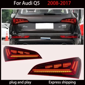 Car Lights for Audi Q5 Tail Light 2008-2017 Animation LED Tail Lamp Rear Lamp Turn Signal Dynamic DRL Automotive Accessories