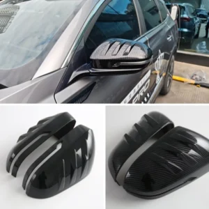 For Chery Tiggo 8 Pro 2025 Car Carbon fiber Side Door Rearview Turning Mirror Cover Rear View Mirror Protective Cover Trim