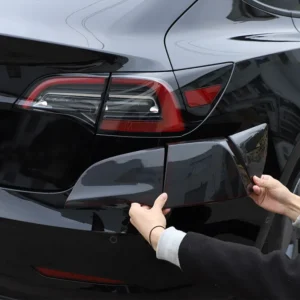 Für Tesla Modell 3 für Tesla Modell y 2008-2015 Auto Rücklicht Abdeckung Bremslicht breite Anzeige Schutzhülle Autozubehör