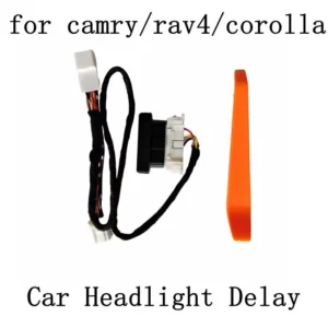 Car Headlight Delay Module Daytime Running Light Fog Light Delay OBD Plug For Toyota Camry Corolla RAV4 Highlander Kluger
