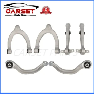 6 Stück vordere obere untere Querlenker mit Kugelgelenken für 2017–2021 Tesla Model 3