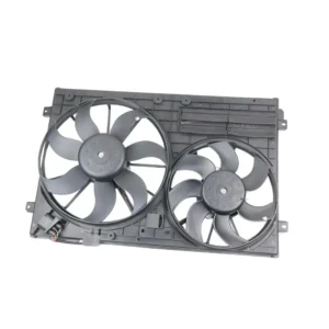 AP01 Radiator Condenser Cooling Fan Assembly For Audi A3 VW Golf Jetta 1KO959455DT