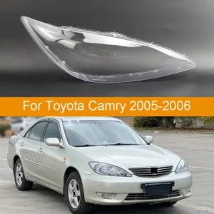 For Toyota Camry 2005 2006 Car Front Headlight Lens Cover Auto Shell Headlamp Lampshade glass Lampcover Head lamp light cover