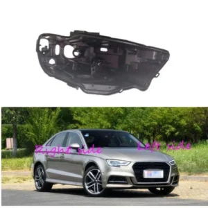 Headlight Base for AUDI A3 2017 2018 2019 Headlamp House Car Rear Base Front Auto Headlight Back House