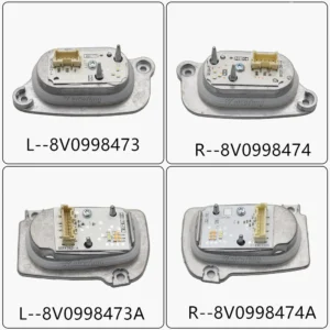 New LED DRL Xenon Headlight For Audi A3 S3 RS3 Sportback 2017-2021 Module Light Source 8V0998473A B011782-A 8V0998474A B101783-A