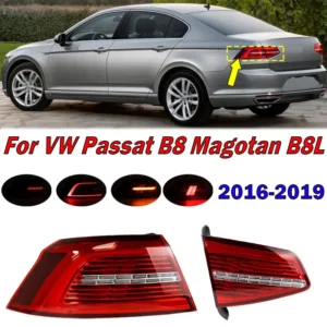 Car Light For Volkswagen VW Passat B8 Magotan B8L 2016 2017 2018 2019 Rear Tail Light Brake Signal Lamp Driving Lights Assembly